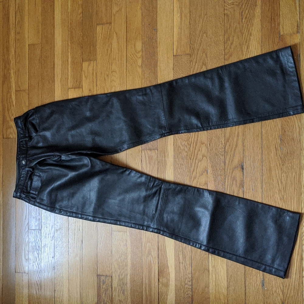 Dolce&Gabbana Vintage Leather Pants